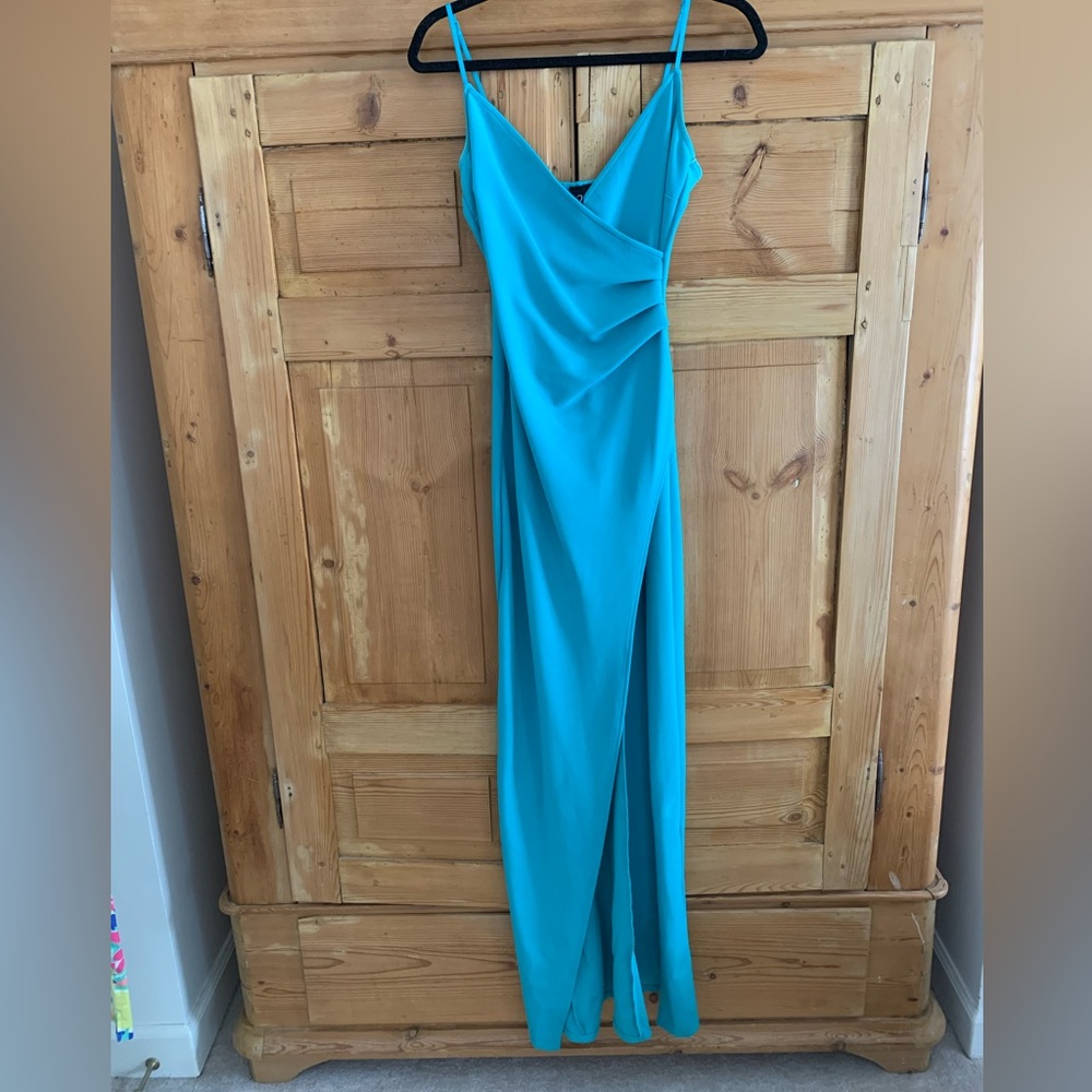 Windsor Gown-turquoise green